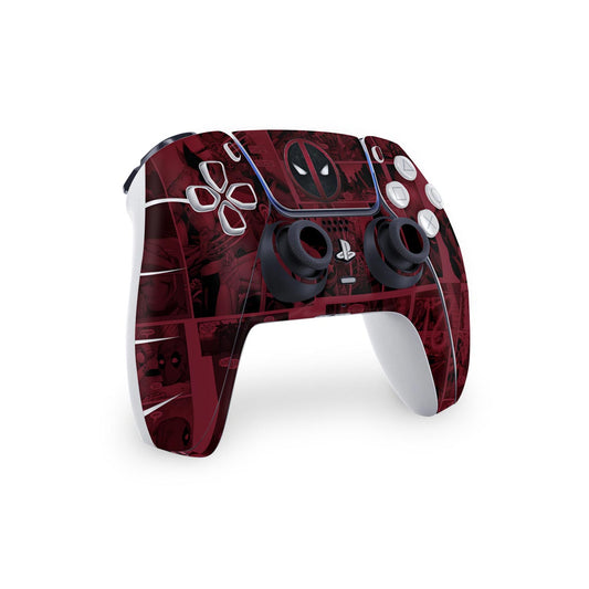 Skin Anti-Rage PS5 Controle - Deadpool Comics