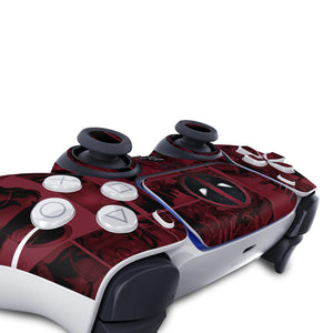 Skin Anti-Rage PS5 Controle - Deadpool Comics - Pop Arte Skins - foto 5