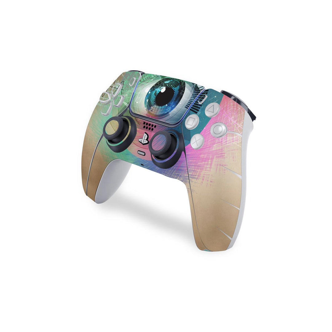 Skin Anti-Rage PS5 Controle - Abstrato #89 - Pop Arte Skins - foto 3
