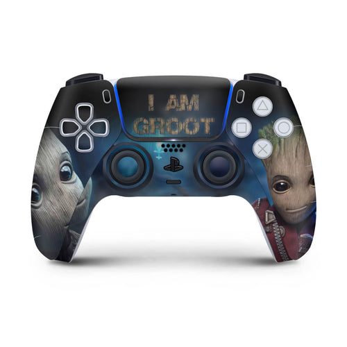 Skin Anti-Rage PS5 Controle - Baby Groot