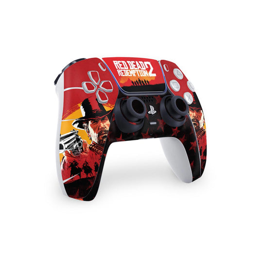 Skin Anti-Rage PS5 Controle - Red Dead Redemption 2
