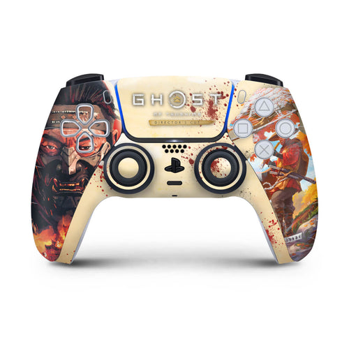 Skin Anti-Rage PS5 Controle - Ghost Of Tsushima Director's Cut
