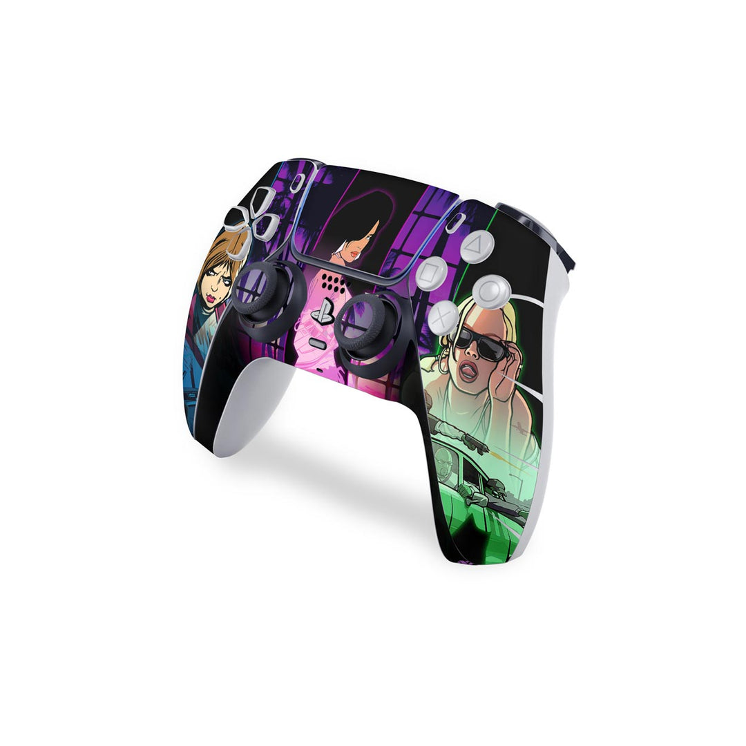 Skin Anti-Rage PS5 Controle - GTA The Trilogy - Pop Arte Skins - foto 3