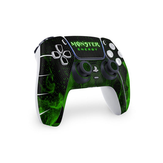 Skin Anti-Rage PS5 Controle - Monster Energy Drink