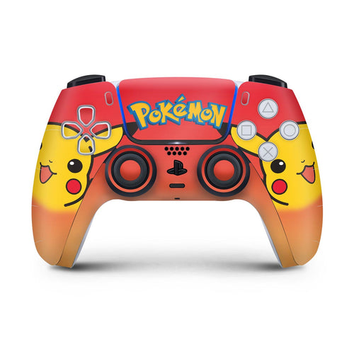 Skin Anti-Rage PS5 Controle - Pokemon Pikachu
