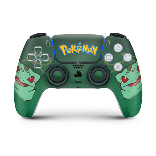Skin PS5 Controle - Pokemon Bulbasaur
