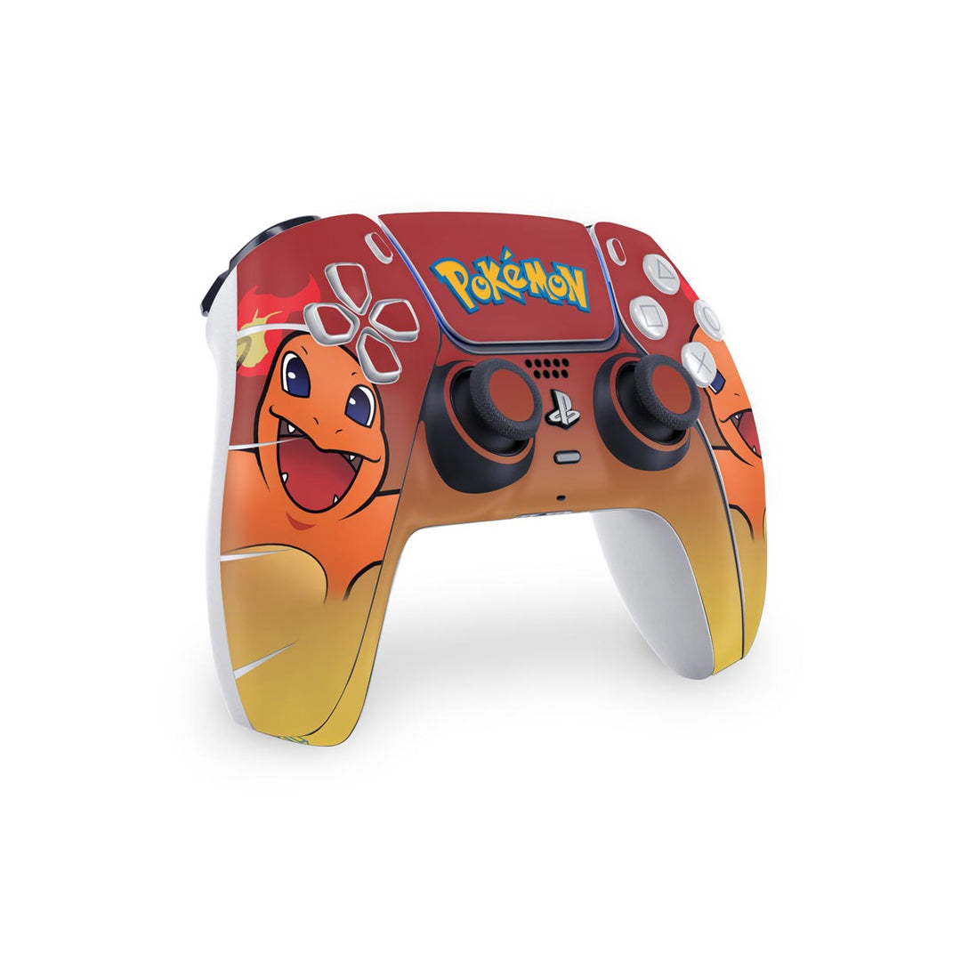 Skin Anti-Rage PS5 Controle - Pokemon Charmander - Pop Arte Skins - foto 2