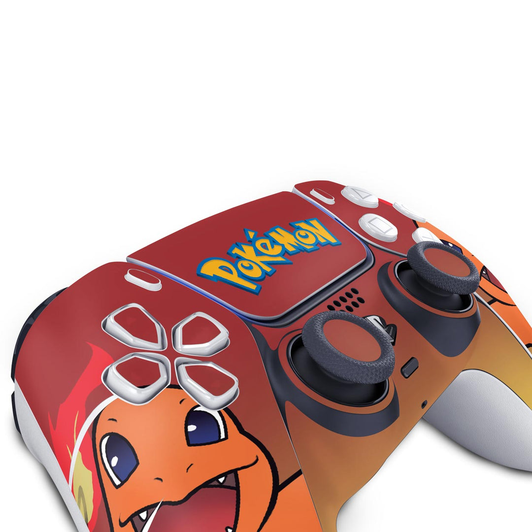 Skin Anti-Rage PS5 Controle - Pokemon Charmander - Pop Arte Skins - foto 4