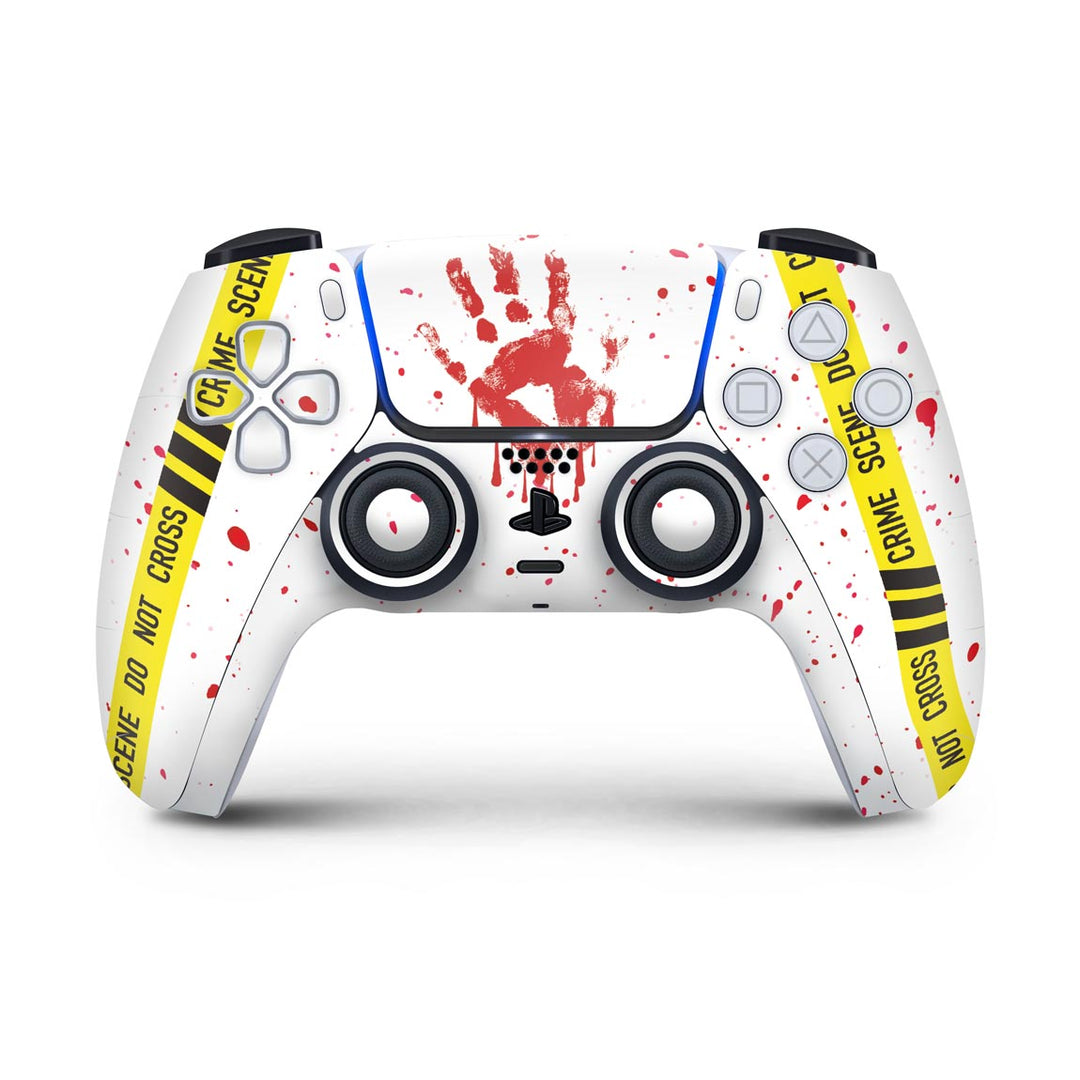 Skin Anti-Rage PS5 Controle - Cena De Crime Scene