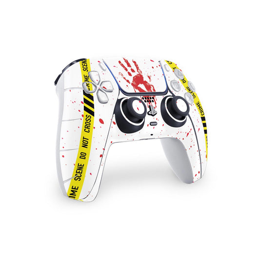 Skin Anti-Rage PS5 Controle - Cena De Crime Scene