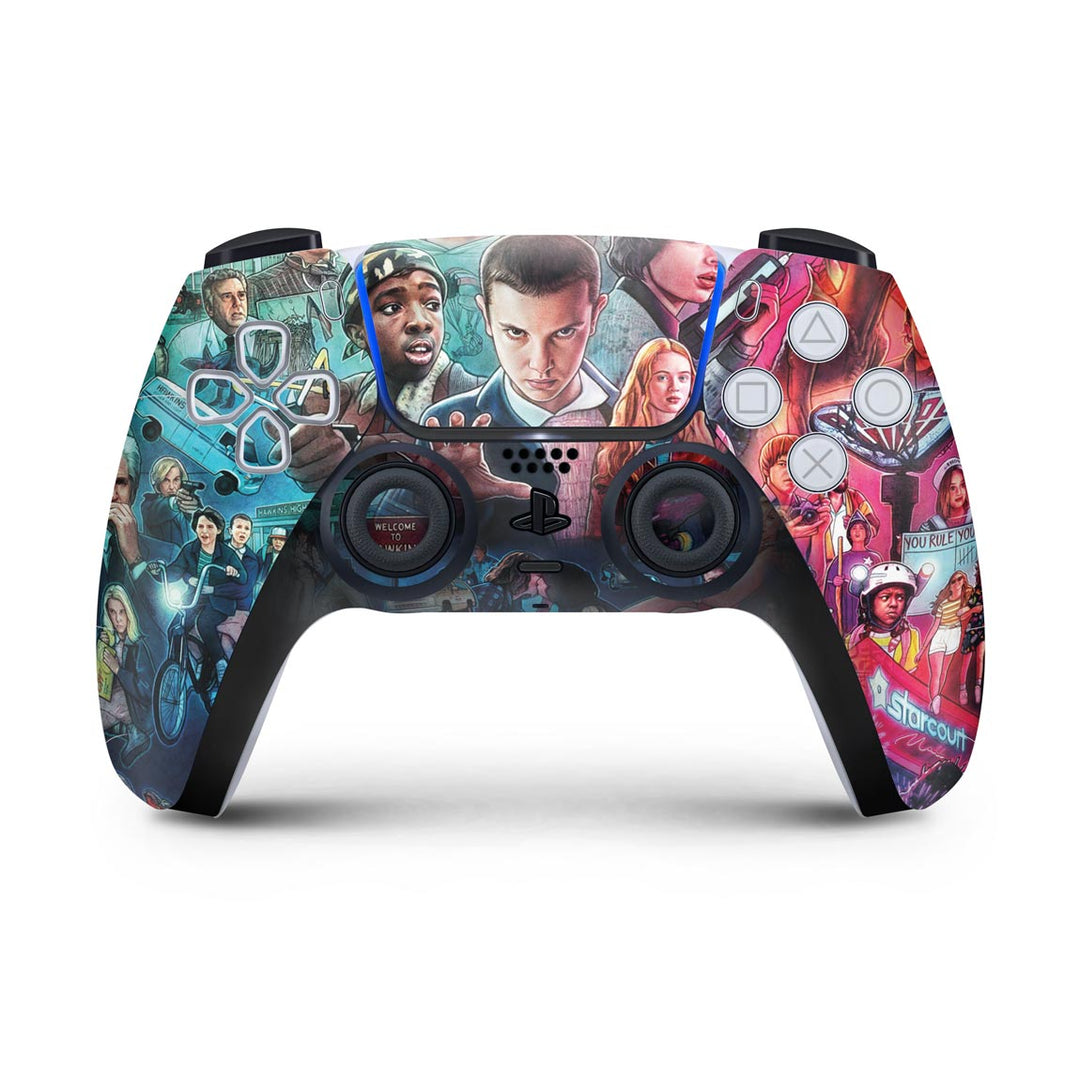 Skin Anti-Rage PS5 Controle - Stranger Things