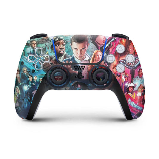 Skin Anti-Rage PS5 Controle - Stranger Things