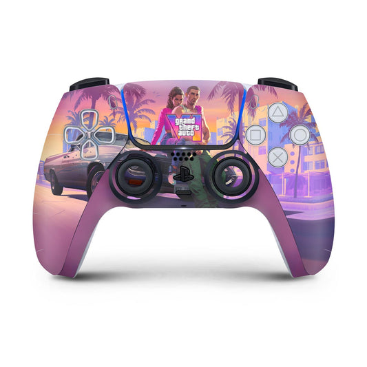 Skin PS5 Controle - GTA 6 VI