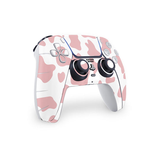 Skin Anti-Rage PS5 Controle - Vaquinha Rosa