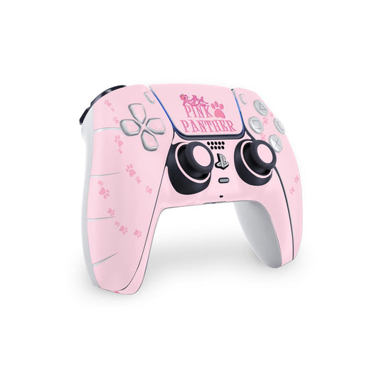 Skin Anti-Rage PS5 Controle - Pantera Cor de Rosa
