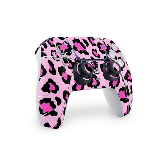 Skin Anti-Rage PS5 Controle - Onça Rosa