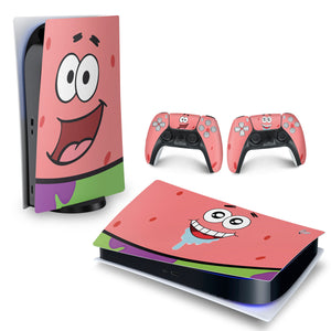 Skin Anti-Rage PS5 Fat Horizontal - Patrick - Pop Arte Skins - foto 4