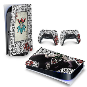 Skin Anti-Rage PS5 Fat Horizontal - Joker Coringa - Pop Arte Skins - foto 4