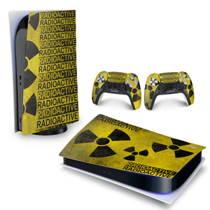 Skin Anti-Rage PS5 Fat Horizontal - Radioativo - Pop Arte Skins - foto 4