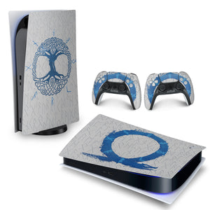 Skin Anti-Rage PS5 Fat Horizontal - God Of War Ragnarok - Pop Arte Skins - foto 4