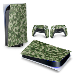Skin Anti-Rage PS5 Fat Horizontal - Camuflado Verde - Pop Arte Skins - foto 4
