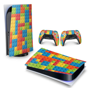 Skin Anti-Rage PS5 Fat Horizontal - Lego Peça - Pop Arte Skins - foto 4