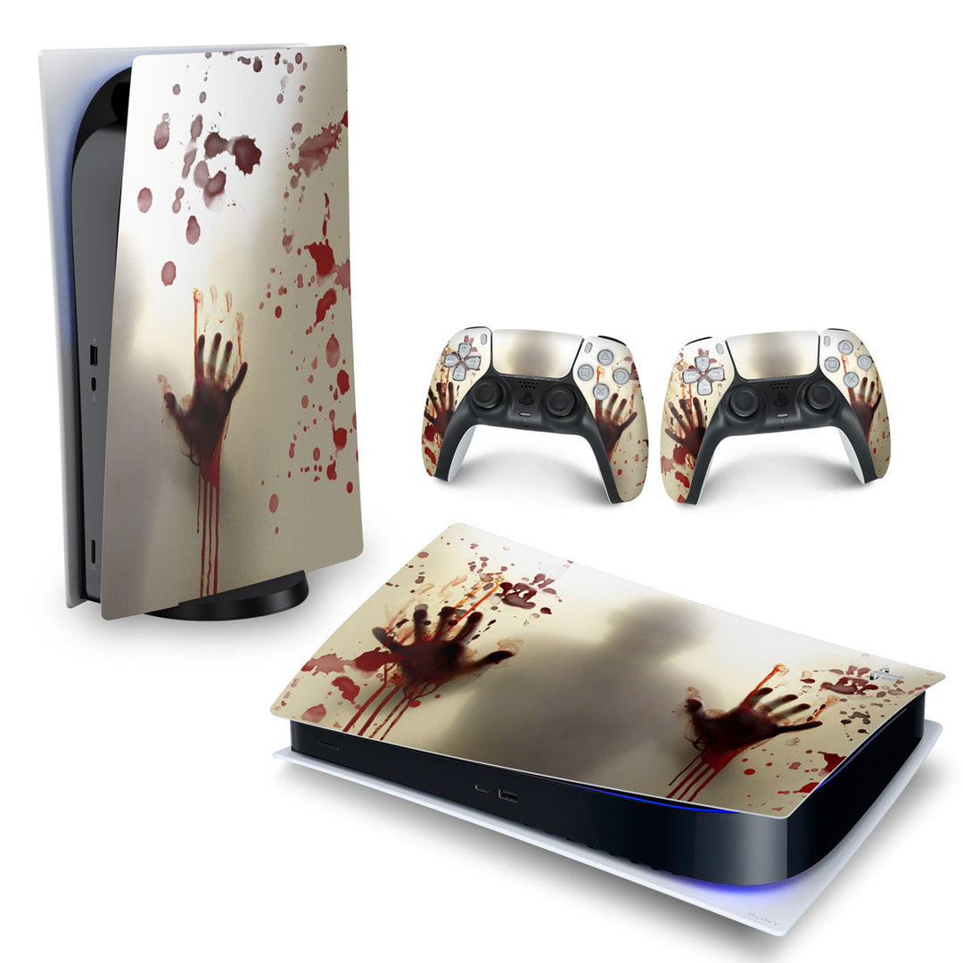 Skin Anti-Rage PS5 Fat Horizontal - Fear The Walking Dead - Pop Arte Skins - foto 4