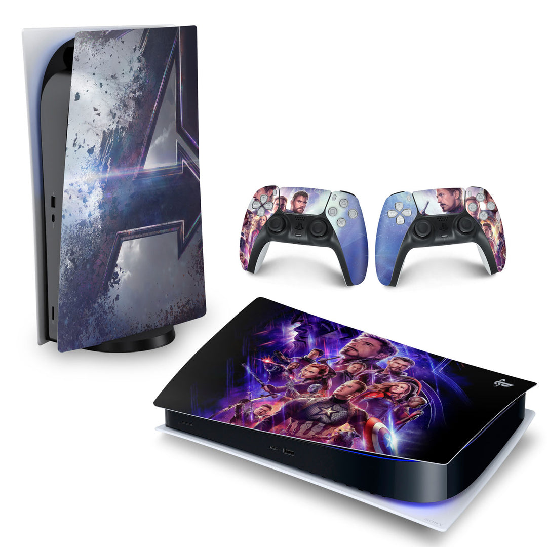 Skin Anti-Rage PS5 Fat Horizontal - Vingadores Ultimato Endgame - Pop Arte Skins - foto 4
