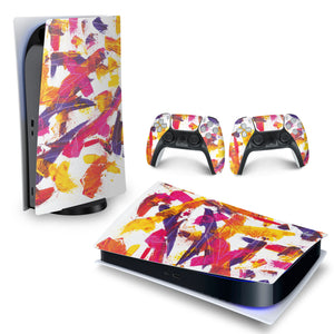Skin Anti-Rage PS5 Fat Horizontal - Abstrato #103 - Pop Arte Skins - foto 4