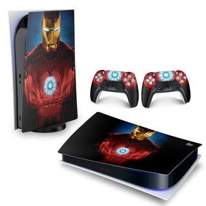 Skin Anti-Rage PS5 Fat Horizontal - Iron Man Homem De Ferro - Pop Arte Skins - foto 4