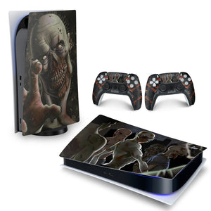 Skin Anti-Rage PS5 Fat Horizontal - Zombie Zumbi The Walking - Pop Arte Skins - foto 4