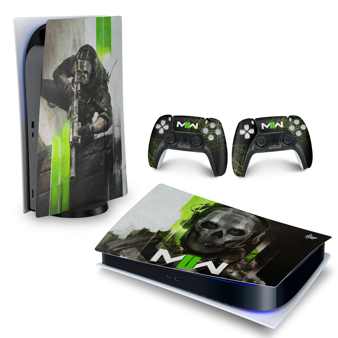 Skin Anti-Rage PS5 Fat Horizontal - Call Of Duty Modern Warfare II - Pop Arte Skins - foto 4