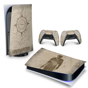 Skin Anti-Rage PS5 Fat Horizontal - Uncharted - Pop Arte Skins - foto 4