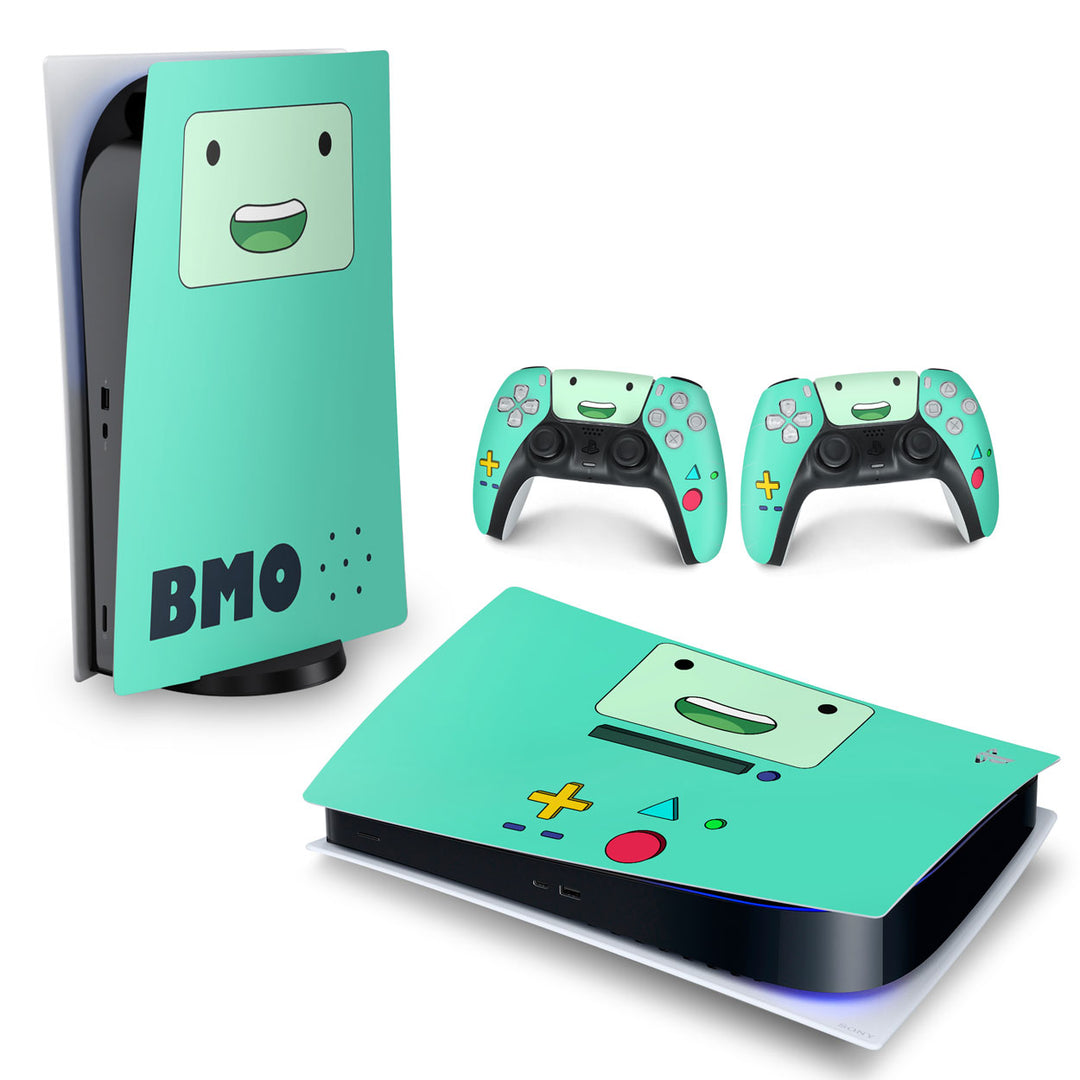 Skin Anti-Rage PS5 Fat Horizontal - BMO Hora de Aventura - Pop Arte Skins - foto 4