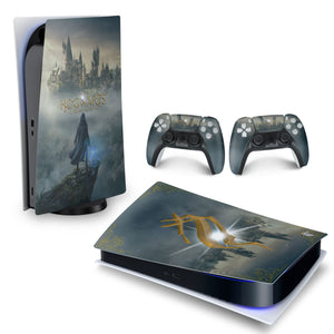 Skin Anti-Rage PS5 Fat Horizontal - Hogwarts Legacy - Pop Arte Skins - foto 4