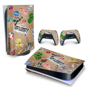 Skin Anti-Rage PS5 Fat Horizontal - Tony Hawk's Pro Skater - Pop Arte Skins