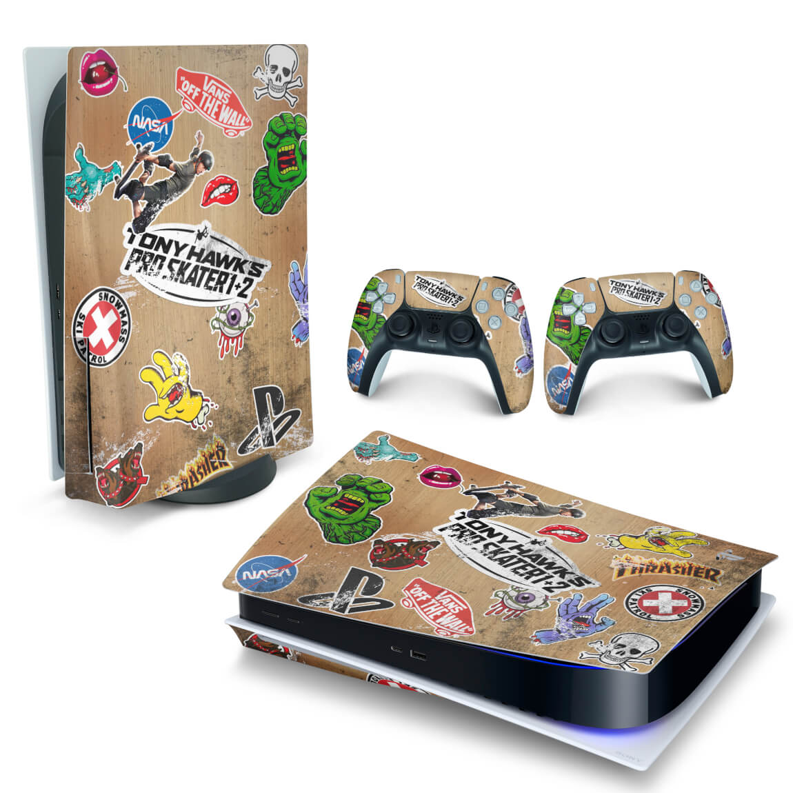 Skin Anti-Rage PS5 Fat Horizontal - Tony Hawk's Pro Skater