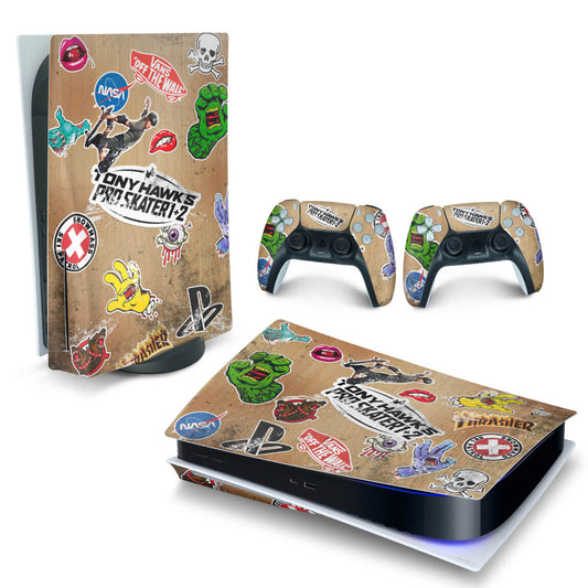 Skin Anti-Rage PS5 Fat Horizontal - Tony Hawk's Pro Skater