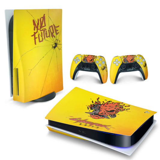 Skin Anti-Rage PS5 Fat Horizontal - Cyberpunk 2077