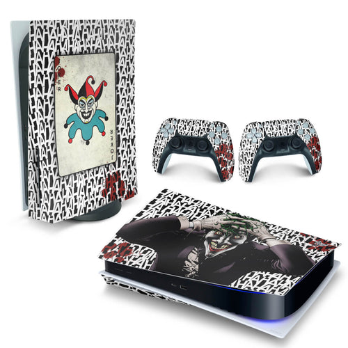 Skin Anti-Rage PS5 Fat Horizontal - Joker Coringa