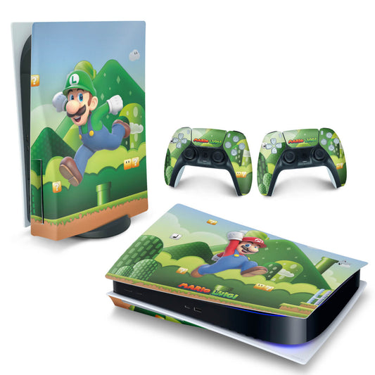Skin Anti-Rage PS5 Fat Horizontal - Super Mario