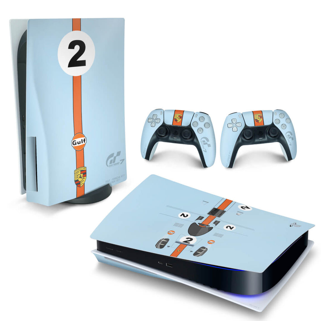 Skin Anti-Rage PS5 Fat Horizontal - Gran Turismo 7 - Pop Arte Skins