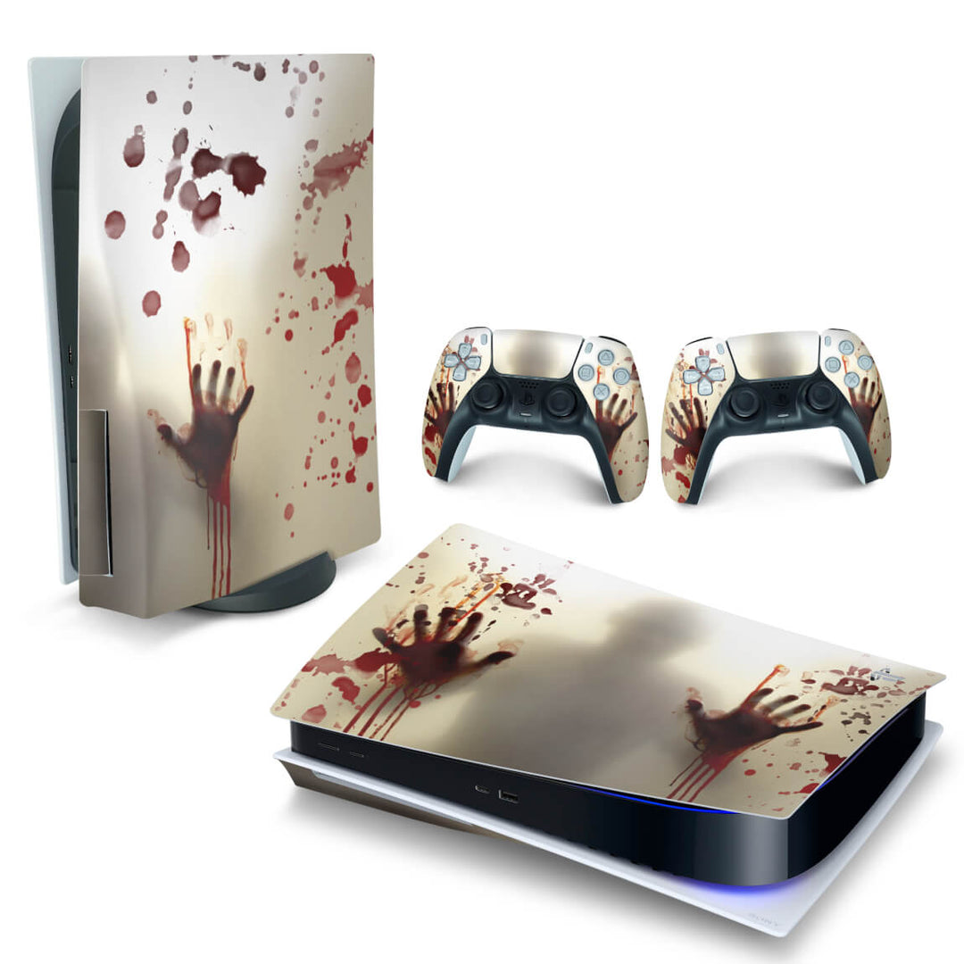 Skin Anti-Rage PS5 Fat Horizontal - Fear The Walking Dead - Pop Arte Skins