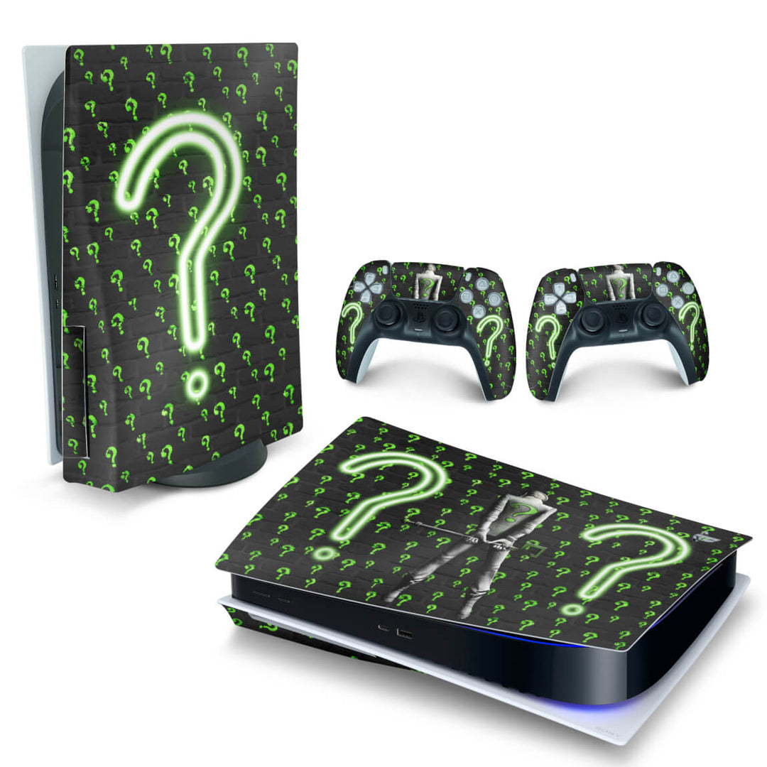 Skin Anti-Rage PS5 Fat Horizontal - Charada - Pop Arte Skins