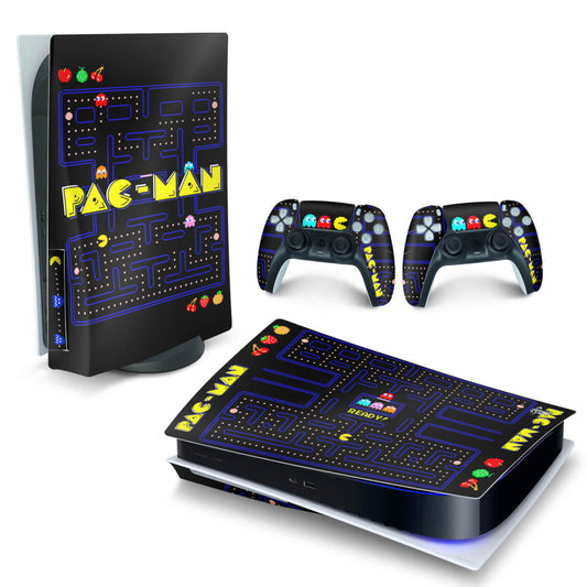 Skin Anti-Rage PS5 Fat Horizontal - Pac Man