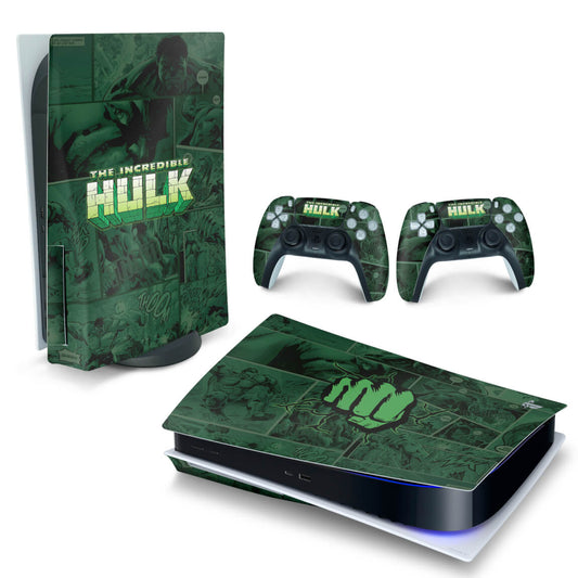 Skin Anti-Rage PS5 Fat Horizontal - Hulk Comics