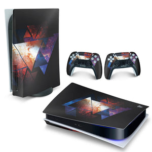 Skin Anti-Rage PS5 Fat Horizontal - Abstrato #90 - Pop Arte Skins