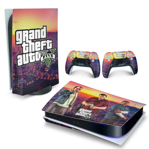 Skin Anti-Rage PS5 Fat Horizontal - GTA V - Pop Arte Skins