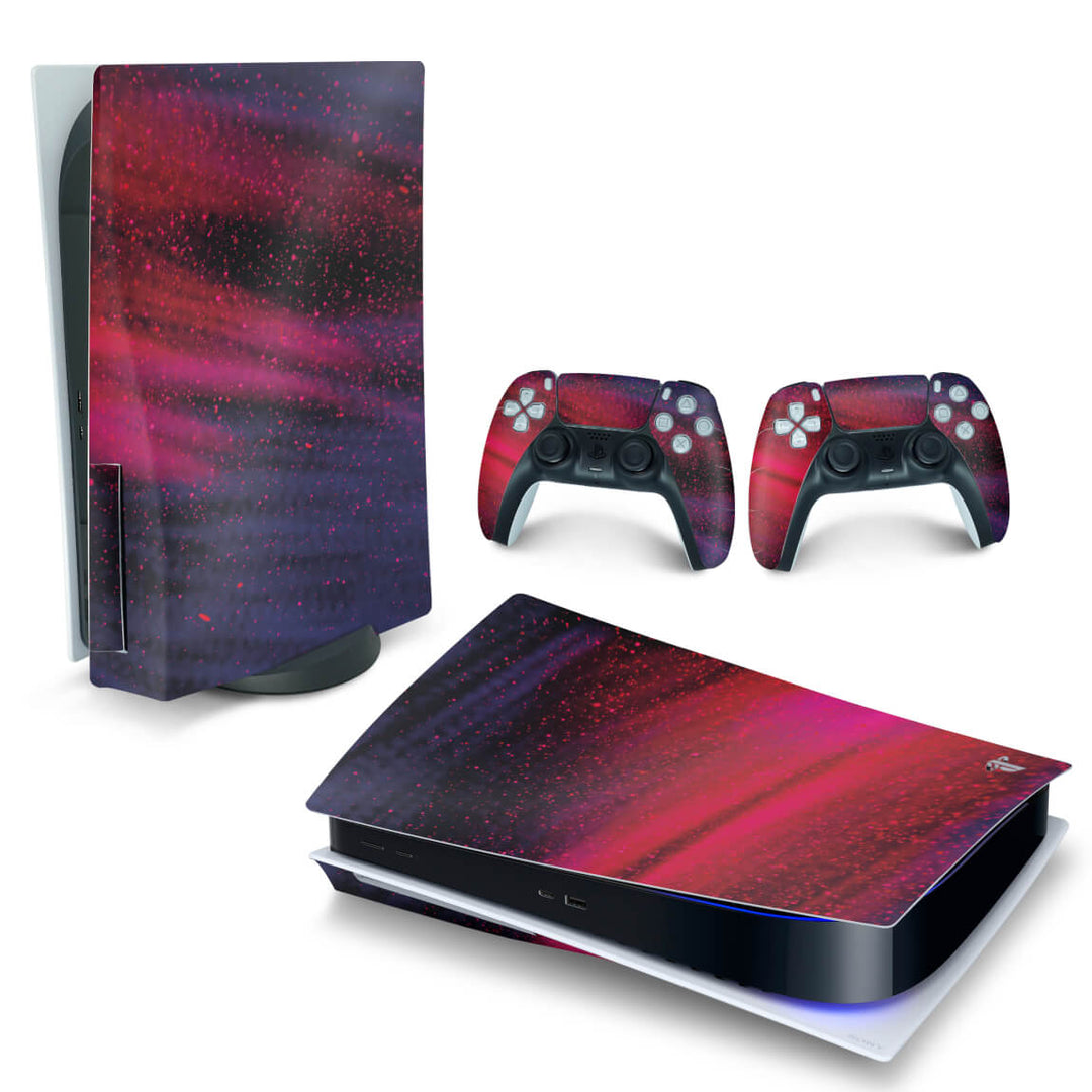 Skin Anti-Rage PS5 Fat Horizontal - Abstrato #101 - Pop Arte Skins
