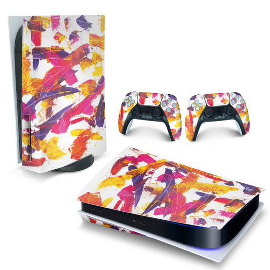 Skin Anti-Rage PS5 Fat Horizontal - Abstrato #103